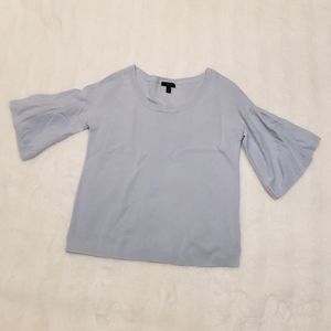 J. Crew Light Blue Crew Neck Sweater